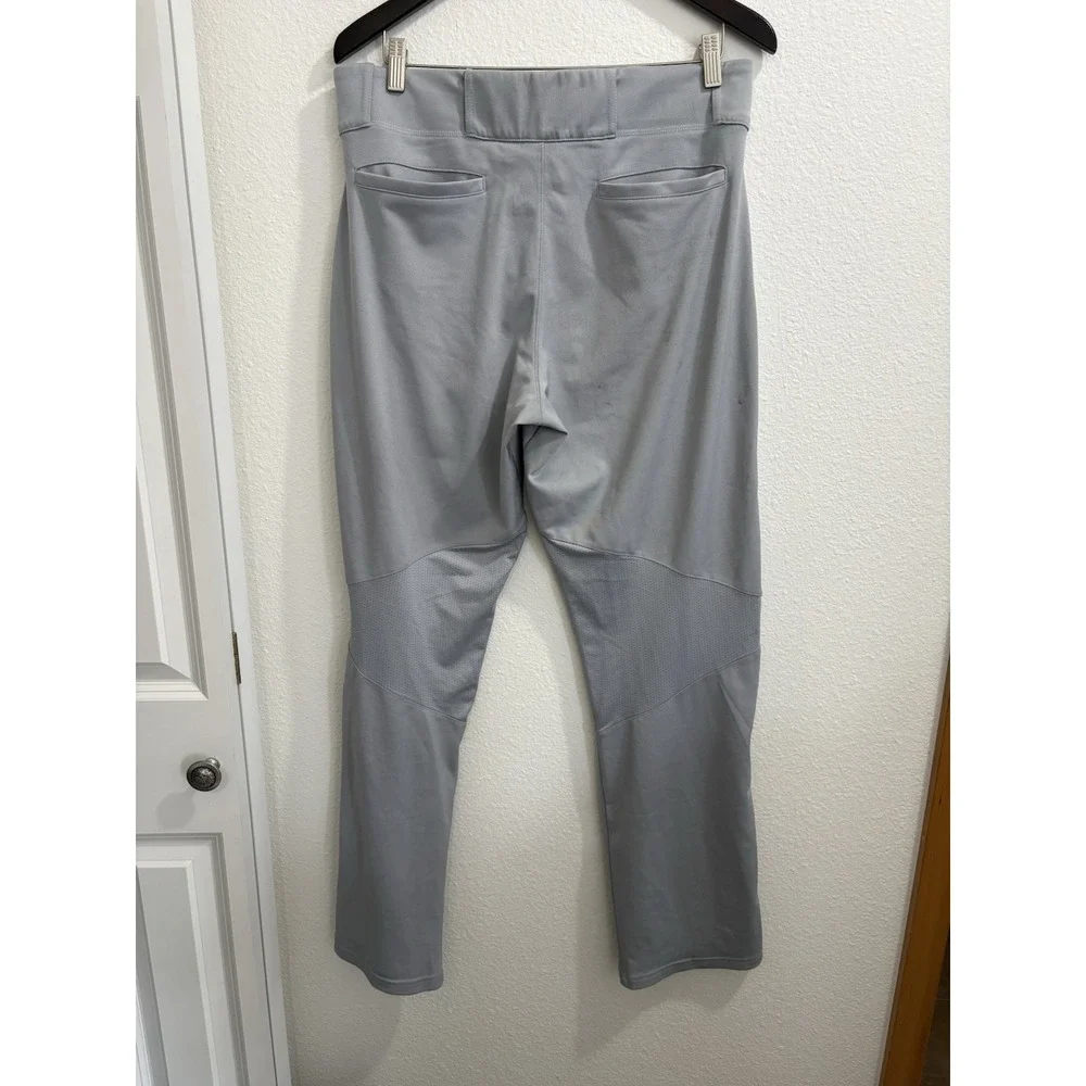 Nike Vapor Elite Baseball Softball Pants Size‎ Large Gray Men's Sport